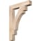 Ekena Millwork Merced Block Smooth Bracket, Douglas Fir, 3 1/2"W x 22"D x 30"H BKT04X22X30MRC05SDF - alternate 1